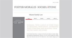 Desktop Screenshot of fostermorales.com